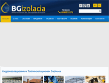 Tablet Screenshot of bgizolacia.com